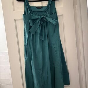 BCBGMaxAzria Green Dress with Bow
